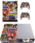 the grafix studio Comics Sticker/Skin xbox one s Console & Remote controller stickers, xbs16