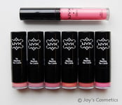 "Pinky Promise" NYX Round Lipstick + Lip Gloss Set Joy's cosmetics