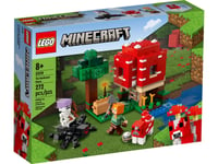 LEGO 21179 Minecraft The Mushroom House  Building Kit 272 Pieces suitable for 8+