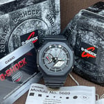 Casio G-Shock GA-B2100-1A Black Octagon Solar Power Bluetooth Mobile Link Watch