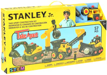 Stanley Jr Take Apart Construction Vehicle Trucks Building Set New Kids Xmas Toy
