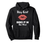 This Girl Does It In The Mud Runner Run Running Pullover Hoodie
