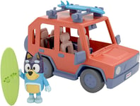 Bluey Heeler Family 4WD Vehicle Playset Official Collectable Car Including 2.5 I