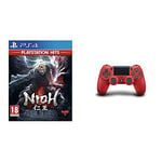 Nioh HITS + Manette DualShock V2 pour PS4 - rouge