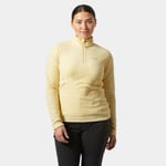 Helly Hansen Women's Daybreaker 1/2 Zip Light Fleece Yellow M