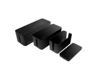 Logilink Kab0077, Kabeldosa, Universal, Plast, Svart