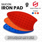 Silicone Heat Resistant Iron Rest Pad Mat Mini Ironing Board Protector Safety