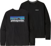 Patagonia M's L/S P-6 Logo Responsibili-Tee