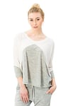 super. Natural Femme W Motion T-Shirt à Manches Longues en Mérinos XS Fresh White/Ash Melange