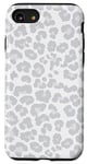 Coque pour iPhone SE (2020) / 7 / 8 Imprimé léopard blanc gris guépard mignon tendance