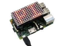 Joy-iT RB-LEDMATRIX, LED-matrise, Arduino/Raspberry Pi, Arduino, Svart, Blå, Hvit, 64,3 mm, 21,8 mm