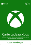 Carte Xbox 80€