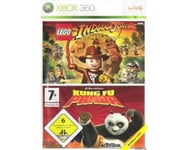 LEGO Indiana Jones + Kung Fu Panda - Xbox 360