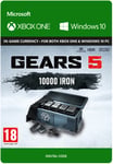 Gears of War 5: 10,000 Iron + 2,500 Bonus Iron - PC Windows,XBOX One