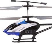 MIEMIE 3.5 CH RC Helicopter Gyro 2.4G Stable Built-in Gyro Anti-Collision Radio Remote Drone Aircraft with Shatter Resistant Flashing Light Alloy Airplane Toys for Kids Gifts