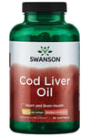 Swanson - Cod Liver Oil, 700mg Double-Strength - 30 softgels