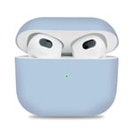Apple AirPods (3. gen.) Silikon Deksel - Lys Blå