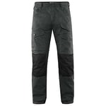 FJÄLLRÄVEN F86224-030-550 Vidda Pro Ventilated Trousers, Men, Short, Dark Grey/Black, 48/30