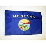 AZ FLAG Drapeau Montana 45x30cm - PAVILLON Etat américain - USA - Etats-Unis 30 x 45 cm Haute qualité