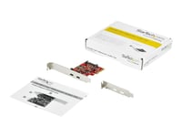 StarTech.com 2-ports PCIe USB 3.1-kort - 2x USB-C - USB 3.1 Gen 2 - Upp till 10 Gbit/s