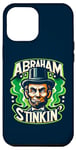 Coque pour iPhone 14 Pro Max Abraham Stinkin' - Funny Farting Poop Meme 4th of July Fart