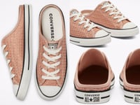 Converse Raffia Chuck Taylor All Star Dainty Mule Trainers Sandals Slippers