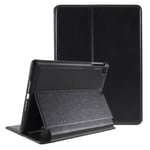 iPad Mini (2019) leather case with pen slot - Black