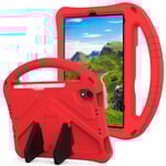 EIDERWOOD iPad mini (2024) / mini (2021) Barnskal med Kickstand - Röd