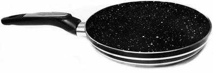 Marble Coated Frying Pan Non Stick Fry 28cm Hobs Cooking Kitchen Food Prepare