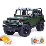 XIAOKEKE RC Car, Technic Off-Road Vehicle Jeep Wrangler Building Set, 1:8 Off-Road Car, 2096 Pcs Building Blocks, Gift for Adults And Children