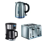Russell Hobbs Stainless Steel Kettle, Toasters and Coffee Maker