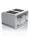 Swan Retro 4 Slice Grey Toaster