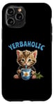 Coque pour iPhone 11 Pro Yerba Mate Cat Herbaholic