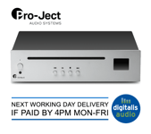 Pro-Ject CD BOX E CD Player Ultra Compact - Silver