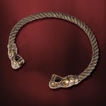 Windlass Viking Dragon Torque Necklace (Färg: Mässing)