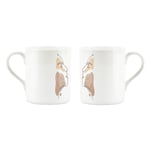 Kissing Couple Matching Mugs - Valentines Gift for Gay Couple Tea/Coffee Cup