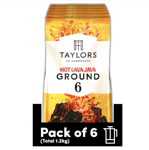 Taylors of Harrogate Hot Lava Java Ground Coffee 6 x 200g Bags