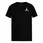 Børne Kortærmet T-shirt Nike Jordan Jumpamn Air EMB Sort 3 år