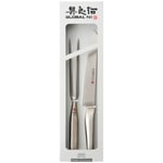 GLOBAL Ni Stainless Steel Carving Set, 2 Piece