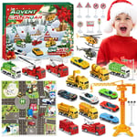 Advent Calendar 2023, Christmas Gifts for Stocking Fillers Kids Boys Toy Cars 3