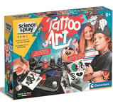 Science & Play Fun Art-Tattoo Kit, Educational and Scientific Toys, Age 8+