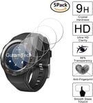 5 Pièces Glass Protector Pour Huawei Watch 2 Sport Bluetooth Smartwatch Screen Verre Trempé Protecteur D'écran Résistant Transparent Aux Éraflures