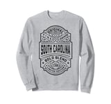 South Carolina South Carolinian Vintage Whiskey Label Sweatshirt
