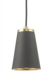 Cone Fönsterlampa - Svart/Guld