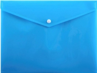 Penmate A4 kuvert med snäppfäste PP-113 blå PENMATE