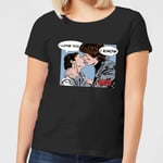 Star Wars Leia Han Solo Love Women's T-Shirt - Black - 3XL