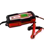 AX4 12V 4A laddare (AGM, GEL, LiFePo4, blybatteri)