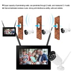 10in 1.3MP HD Wireless WIFI Baby Monitor 1 Camera DVR Security System GHB