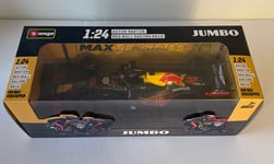 Max Verstappen 2019 #1 F1 Red bull Racing RB16 1/24 Burago 🇬🇧 UK Seller