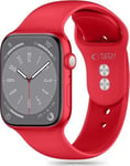 Tech-Protect Tech-Protect Silicone Apple Watch 6 / 7 / 8 / 9 / 10 / Se / Ultra 1 / 2 (44 / 45 / 46 / 49 Mm) Red